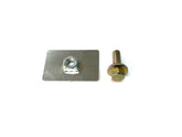 FRONT WINSCREEN CAPTIVE NUT PLATE (1 ONLY) - DDS Metals - AHR710280
